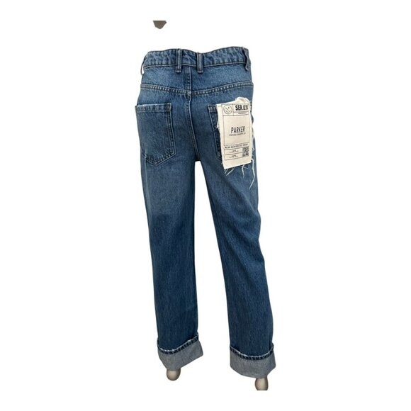 NWT SER.O.YA parker High Rise  jean in low tide Size 24 - Picture 6 of 8
